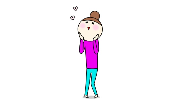 無料見学を楽しんでいる女性