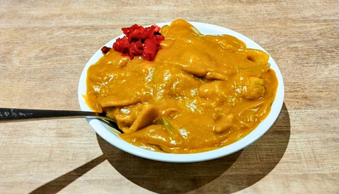 新潟バスセンターのカレー