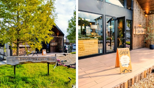 「The Lake Side Cafe」の外観